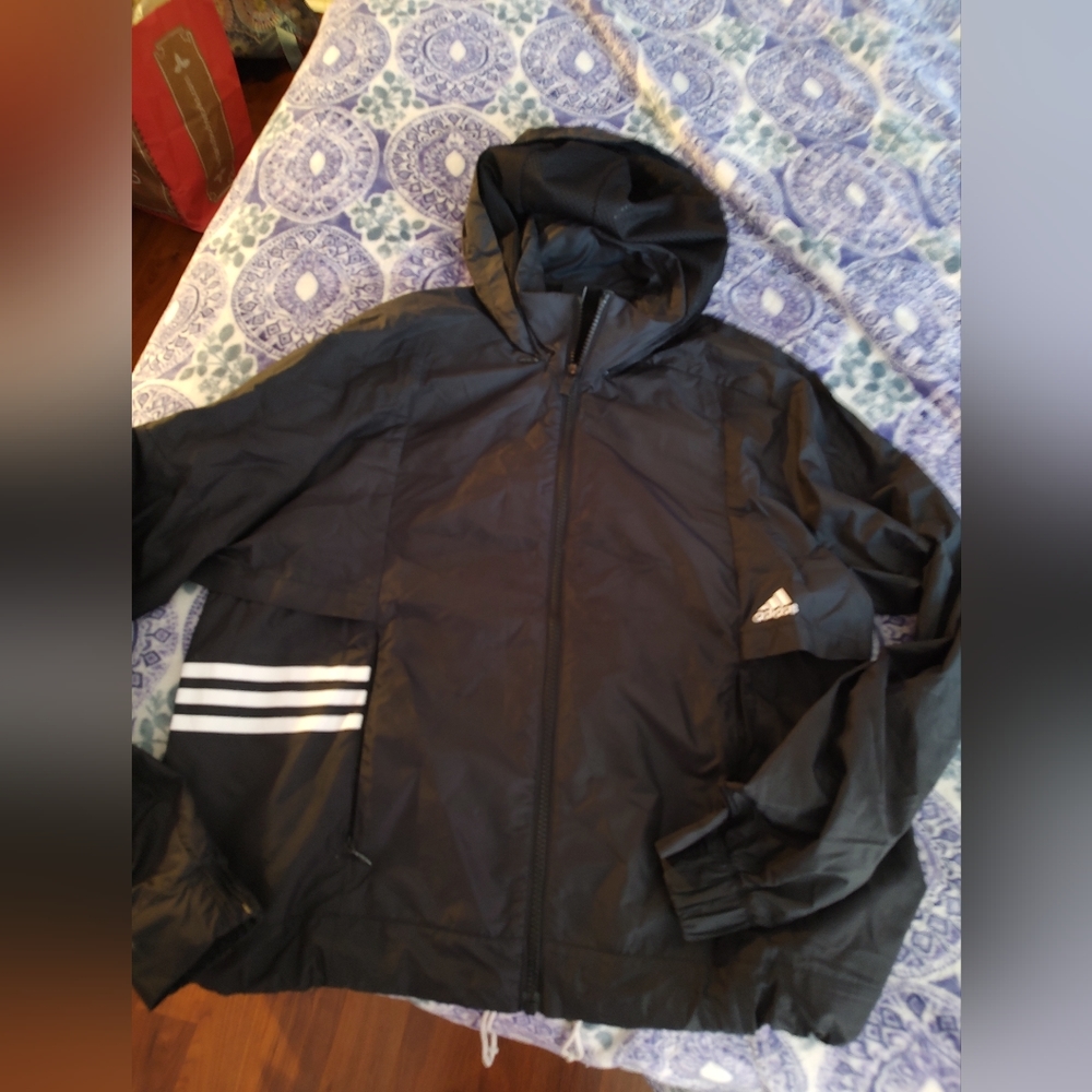 Kids Adidas windbreaker size 16-18